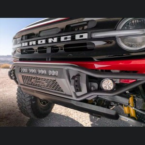 Ford Bronco Front Bumper - Metal Masher - Textured Black - Havoc 